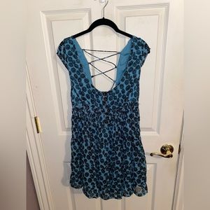 Floral Babydoll Mini Dress